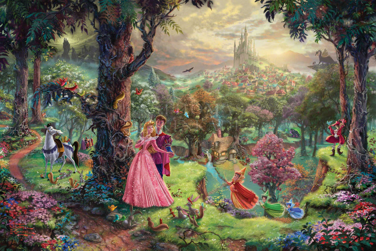 Schmidt Thomas Kinkade Disney Maleficent 1000 Piece Puzzle – The Puzzle  Collections