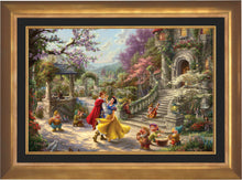 Load image into Gallery viewer, Snow White Dancing in the Sunlight - Limited Edition Canvas (JE - Jewel Edition) - ArtOfEntertainment.com