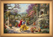 Load image into Gallery viewer, Snow White Dancing in the Sunlight - Limited Edition Canvas (JE - Jewel Edition) - ArtOfEntertainment.com