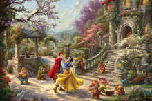 Load image into Gallery viewer, Snow White Dancing in the Sunlight - Limited Edition Canvas - JE - (Unframed)