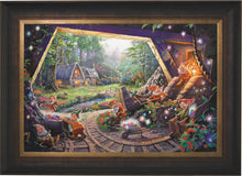 Load image into Gallery viewer, Snow White and the Seven Dwarfs - Limited Edition Canvas (JE - Jewel Edition) - ArtOfEntertainment.com