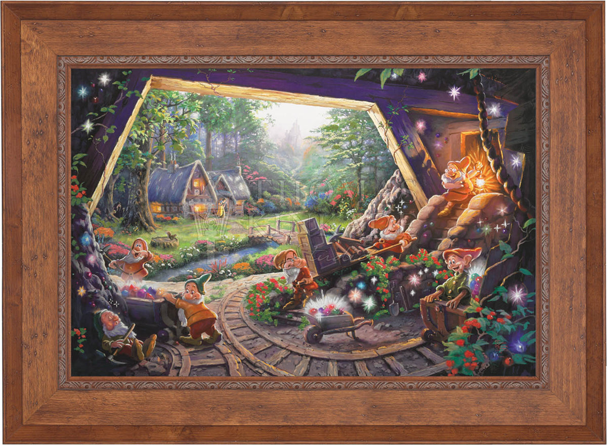 Disney Snow White and the Seven Dwarfs - Limited Edition Canvas (JE...