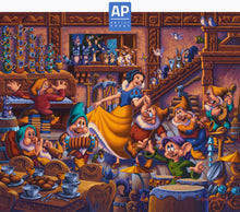 Load image into Gallery viewer, Snow White Dancing with the Dwarfs - Limited Edition Canvas (AP - Artist Proof) - ArtOfEntertainment.com