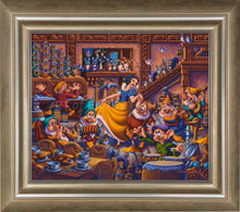 Load image into Gallery viewer, Snow White Dancing with the Dwarfs - Limited Edition Canvas (SN - Standard Numbered) - ArtOfEntertainment.com