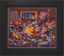 Load image into Gallery viewer, Snow White Dancing with the Dwarfs - Limited Edition Canvas (SN - Standard Numbered) - ArtOfEntertainment.com
