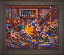 Load image into Gallery viewer, Snow White Dancing with the Dwarfs - Limited Edition Canvas (SN - Standard Numbered) - ArtOfEntertainment.com