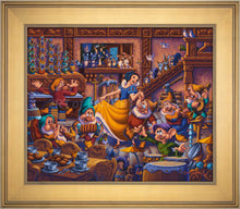 Load image into Gallery viewer, Snow White Dancing with the Dwarfs - Limited Edition Canvas (SN - Standard Numbered) - ArtOfEntertainment.com