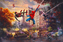 Load image into Gallery viewer, Spider-Man and Friends: The Ultimate Alliance - Limited Edition Canvas - SN - (Unframed)
