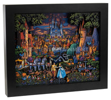 Load image into Gallery viewer, Cinderella's Enchanted Evening - 13" x 16" Stratascape - Art Of Entertainment
