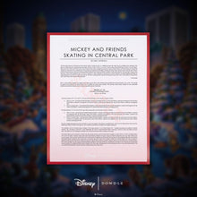 Load image into Gallery viewer, Mickey and Friends Skating in Central Park - Limited Edition Canvas (AP - Artist Proof) - Art Of Entertainment