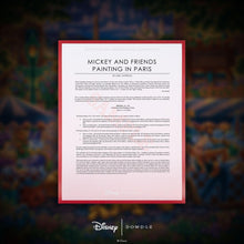 Load image into Gallery viewer, Mickey and Friends Painting in Paris - Limited Edition Canvas (AP - Artist Proof) - Art Of Entertainment