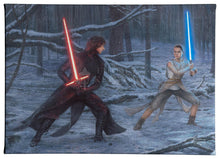Load image into Gallery viewer, The Duel: Rey vs. Ren - 10" x 14" Gallery Wrapped Canvas - Art Of Entertainment