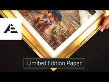 Load and play video in Gallery viewer, Disney Mickey and Minnie in Hawaii - Limited Edition Paper (SN - Standard Numbered)