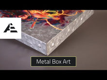 Load and play video in Gallery viewer, Doctor Strange vs. The Dark Despot - 14" x 14" Metal Box Art