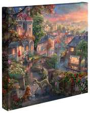 Load image into Gallery viewer, Lady and the Tramp - Gallery Wrapped Canvas