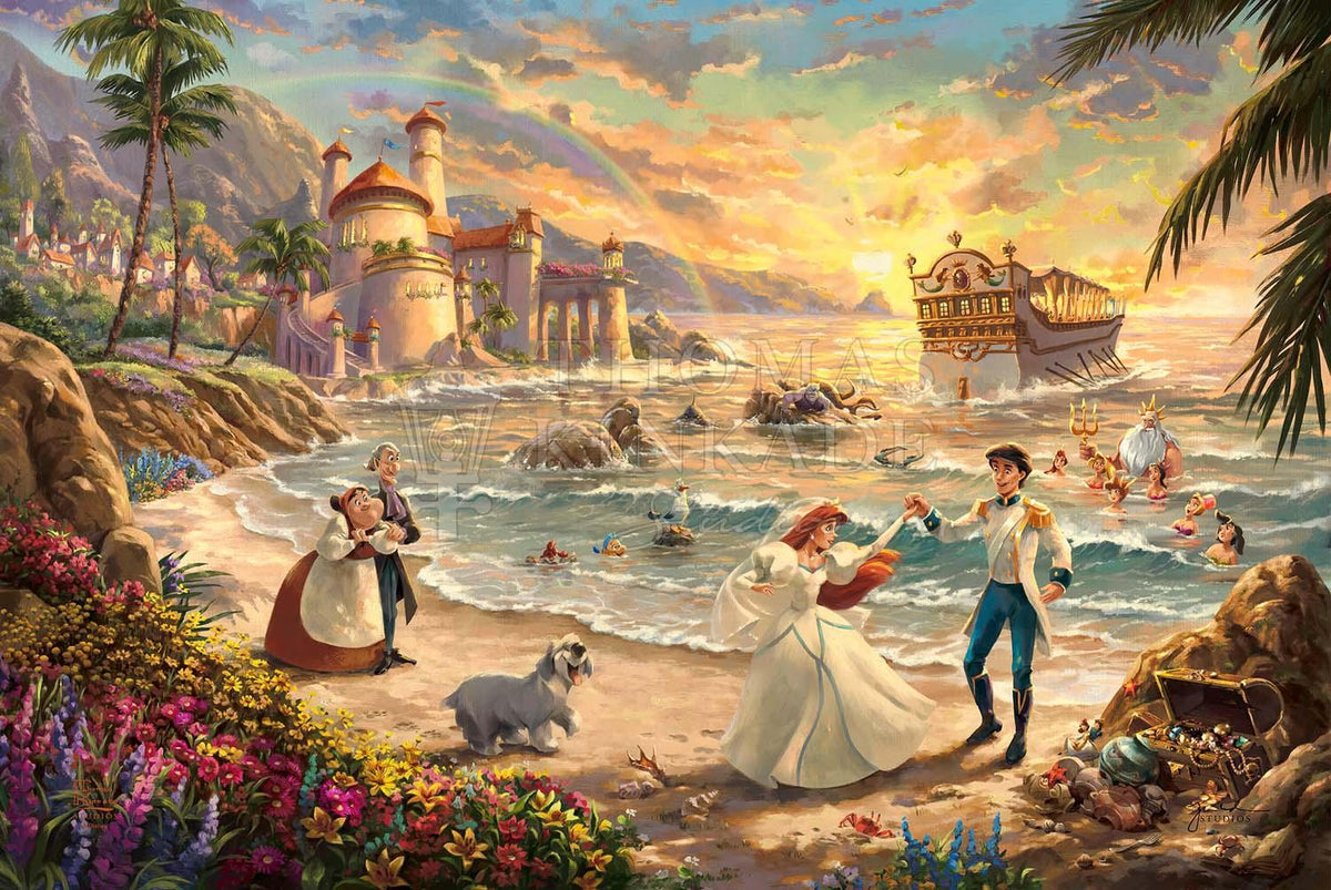 The Art of THE LITTLE MERMAID アート本　ディズニー The Art of the Little Mermaid: A Disney Miniature by Jeff