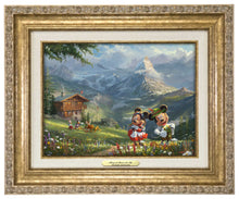 Load image into Gallery viewer, Mickey and Minnie in the Alps - Canvas Classics