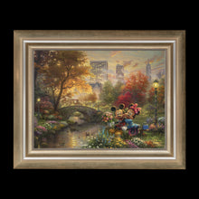 Load image into Gallery viewer, Disney Mickey and Minnie - Sweetheart Central Park - Limited Edition Canvas (JE - Jewel Edition)