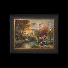 Load image into Gallery viewer, Disney Mickey and Minnie - Sweetheart Central Park - Limited Edition Canvas (JE - Jewel Edition)