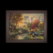 Load image into Gallery viewer, Disney Mickey and Minnie - Sweetheart Central Park - Limited Edition Canvas (JE - Jewel Edition)