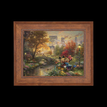 Load image into Gallery viewer, Disney Mickey and Minnie - Sweetheart Central Park - Limited Edition Canvas (JE - Jewel Edition)