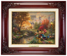 Load image into Gallery viewer, Mickey and Minnie - Sweetheart Central Park - Canvas Classics - Art Of Entertainment