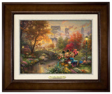 Load image into Gallery viewer, Mickey and Minnie - Sweetheart Central Park - Canvas Classics - Art Of Entertainment