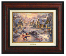 Load image into Gallery viewer, Disney Mickey and Minnie - Sweetheart Holiday - Canvas Classics