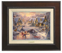Load image into Gallery viewer, Disney Mickey and Minnie - Sweetheart Holiday - Canvas Classics