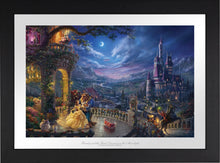 Load image into Gallery viewer, Beauty and the Beast Dancing in the Moonlight - Limited Edition Paper (SN - Standard Numbered) - ArtOfEntertainment.com