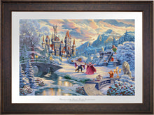 Load image into Gallery viewer, Beauty and the Beast's Winter Enchantment - Limited Edition Paper (SN - Standard Numbered) - ArtOfEntertainment.com