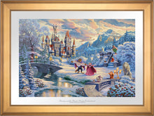 Load image into Gallery viewer, Beauty and the Beast's Winter Enchantment - Limited Edition Paper (SN - Standard Numbered) - ArtOfEntertainment.com