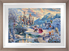 Load image into Gallery viewer, Beauty and the Beast's Winter Enchantment - Limited Edition Paper (SN - Standard Numbered) - ArtOfEntertainment.com