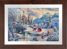 Load image into Gallery viewer, Beauty and the Beast's Winter Enchantment - Limited Edition Paper (SN - Standard Numbered) - ArtOfEntertainment.com