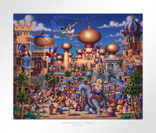 Load image into Gallery viewer, Aladdin - Celebration in Agrabah - Limited Edition Paper - AP - (Unframed)