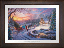 Load image into Gallery viewer, Disney Cinderella Bringing Home the Tree - Limited Edition Paper (SN - Standard Numbered)