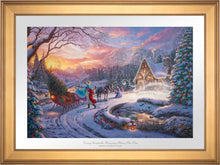 Load image into Gallery viewer, Disney Cinderella Bringing Home the Tree - Limited Edition Paper (SN - Standard Numbered)