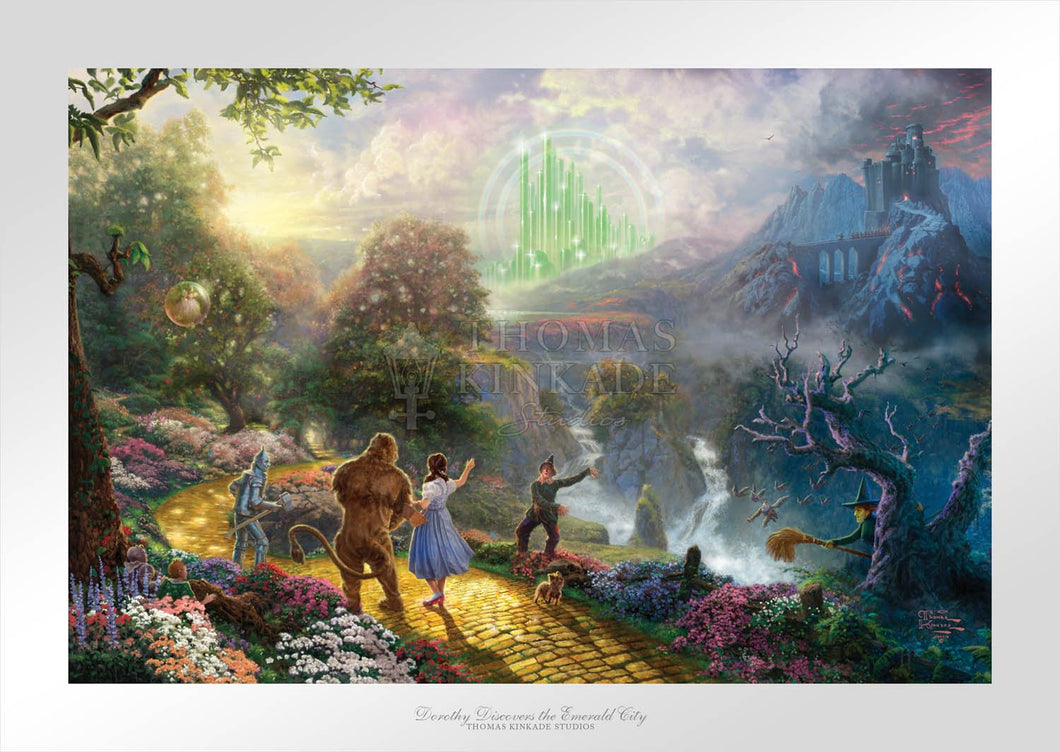Dorothy Discovers the Emerald City - Limited Edition Paper - SN - (Unframed)