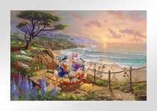 Load image into Gallery viewer, Donald and Daisy A Duck Day Afternoon - Limited Edition Paper - SN - (Unframed)