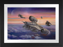 Load image into Gallery viewer, The Mandalorian - The Escort - Limited Edition Paper (SN - Standard Numbered) - ArtOfEntertainment.com