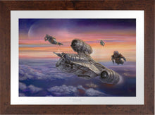 Load image into Gallery viewer, The Mandalorian - The Escort - Limited Edition Paper (SN - Standard Numbered) - ArtOfEntertainment.com