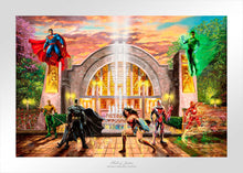 Load image into Gallery viewer, Hall of Justice - Limited Edition Paper (SN - Standard Numbered) - Art Of Entertainment