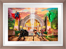 Load image into Gallery viewer, Hall of Justice - Limited Edition Paper (SN - Standard Numbered) - Art Of Entertainment