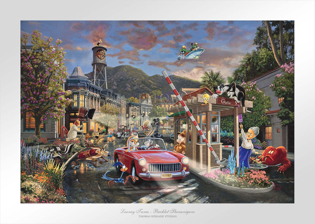 Looney Tunes™ - Backlot Shenanigans - Limited Edition Paper (SN - Standard Numbered)