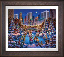Load image into Gallery viewer, Mickey and Friends Skating in Central Park - Limited Edition Paper (AP - Artist Proof) - ArtOfEntertainment.com
