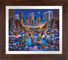 Load image into Gallery viewer, Mickey and Friends Skating in Central Park - Limited Edition Paper (AP - Artist Proof) - ArtOfEntertainment.com