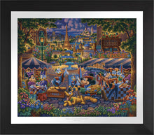 Load image into Gallery viewer, Mickey and Friends in Paris - Limited Edition Paper (SN - Standard Numbered) - ArtOfEntertainment.com