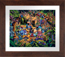 Load image into Gallery viewer, Mickey and Friends Exploring the Jungle - Limited Edition Paper (SN - Standard Numbered) - ArtOfEntertainment.com