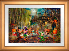 Load image into Gallery viewer, Disney Mickey and Minnie Halloween Fun - Limited Edition Paper (SN - Standard Numbered)