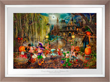 Load image into Gallery viewer, Disney Mickey and Minnie Halloween Fun - Limited Edition Paper (SN - Standard Numbered)